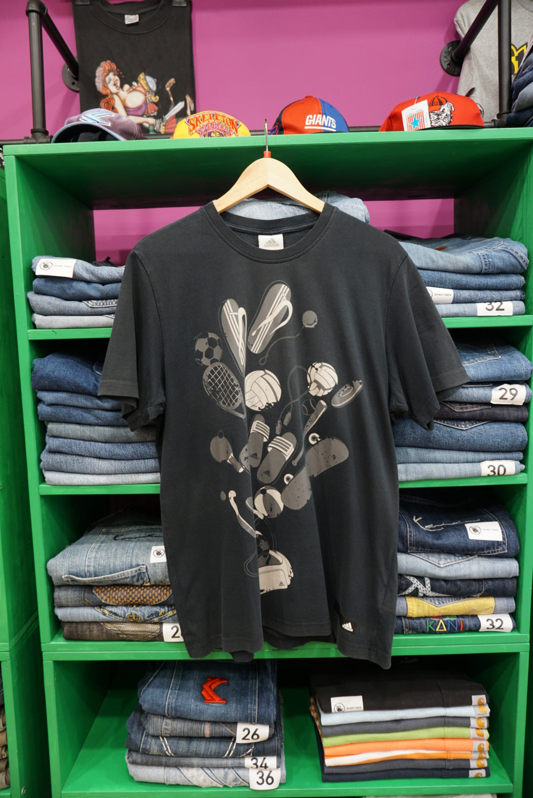 T-SHIRT ADIDAS VINTAGE TAGLIA L