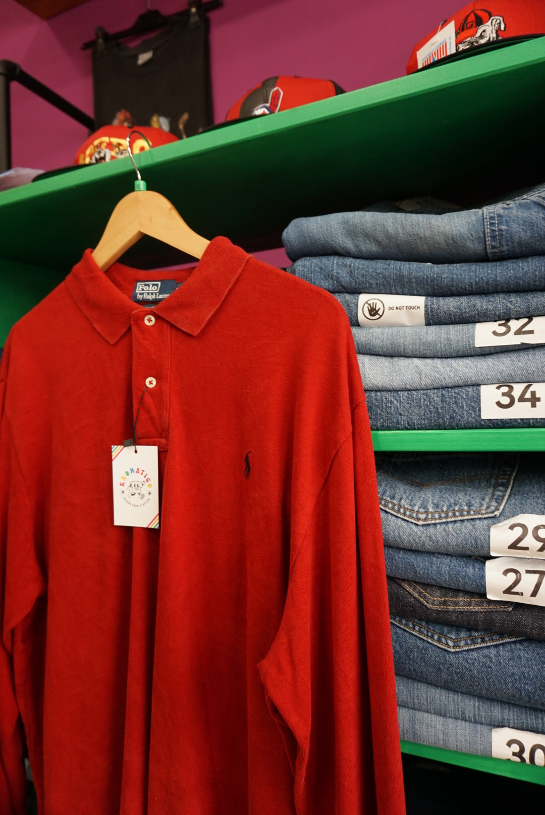 POLO RALPH LAUREN MANICA LUNGA TAGLIA XL