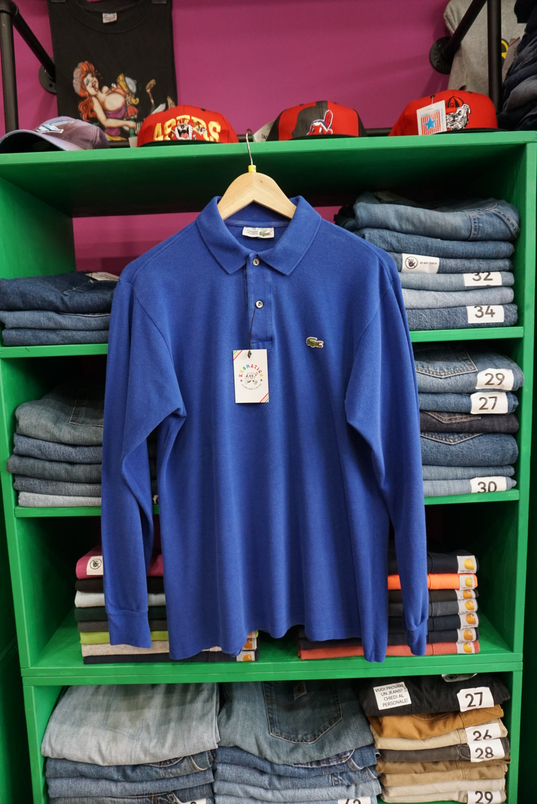 POLO LACOSTE MANICA LUNGA TAGLIA M