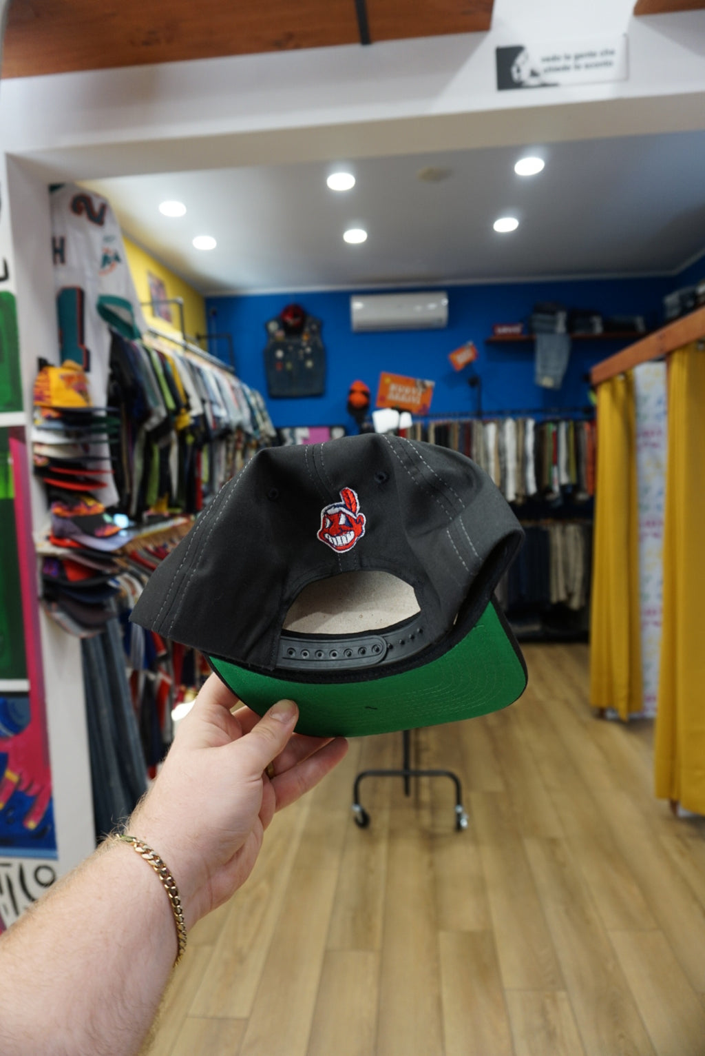 CAPPELLINO CLEVELAND INDIANS TAGLIA UNICA