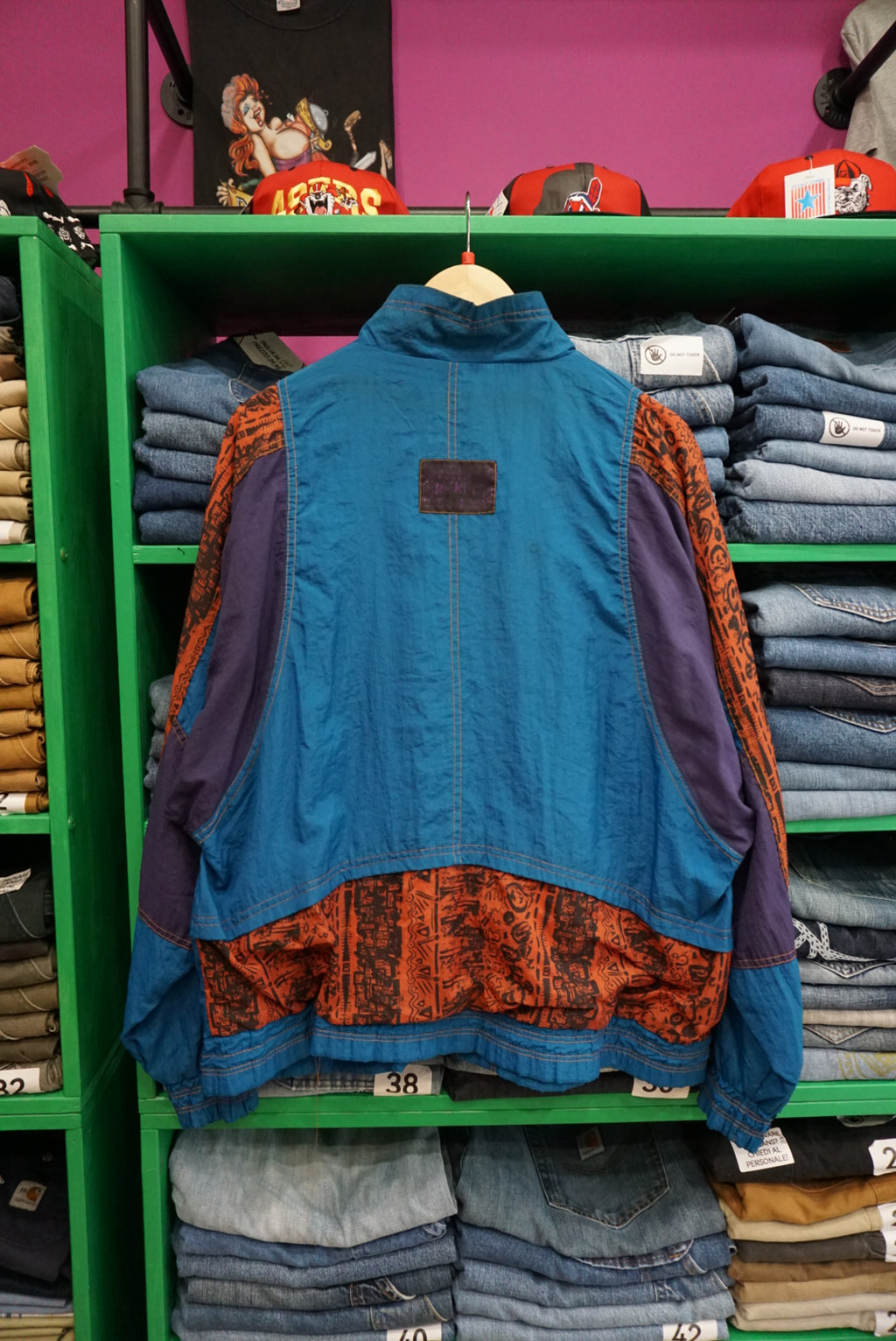 TRACK JACKET  VINTAGE REEBOK TAGLIA L