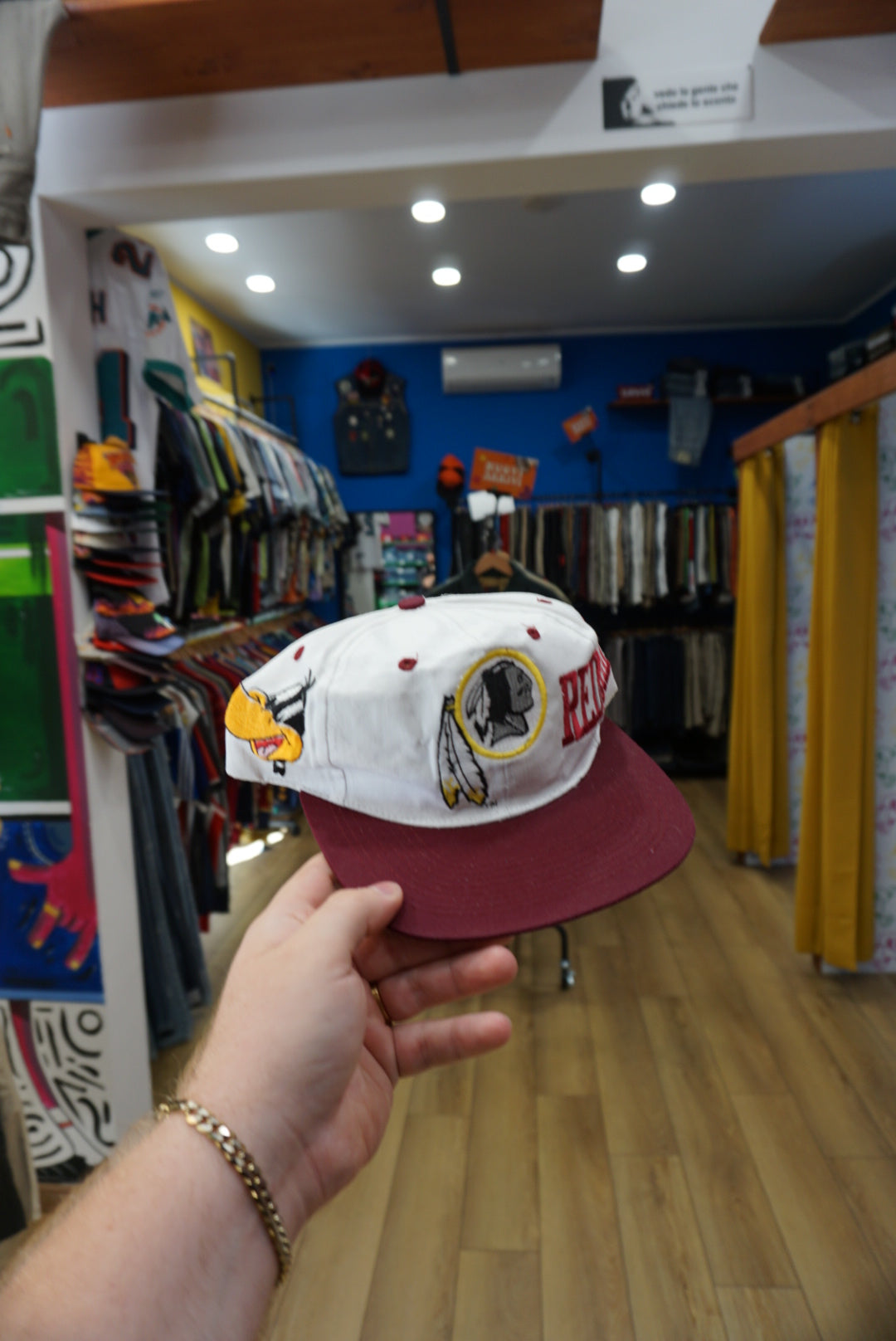 CAPPELLINO REDSKINS VINTAGE TAGLIA UNICA