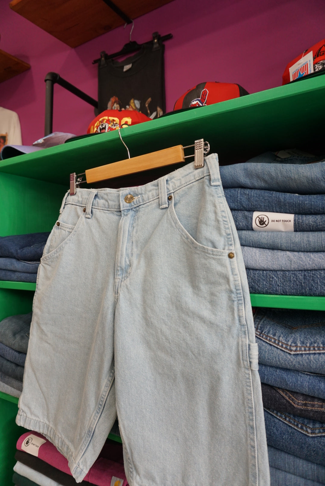PANTALONCINO DICKIES CARPENTER IN DENIM [NUOVI CON ETICHETTA]