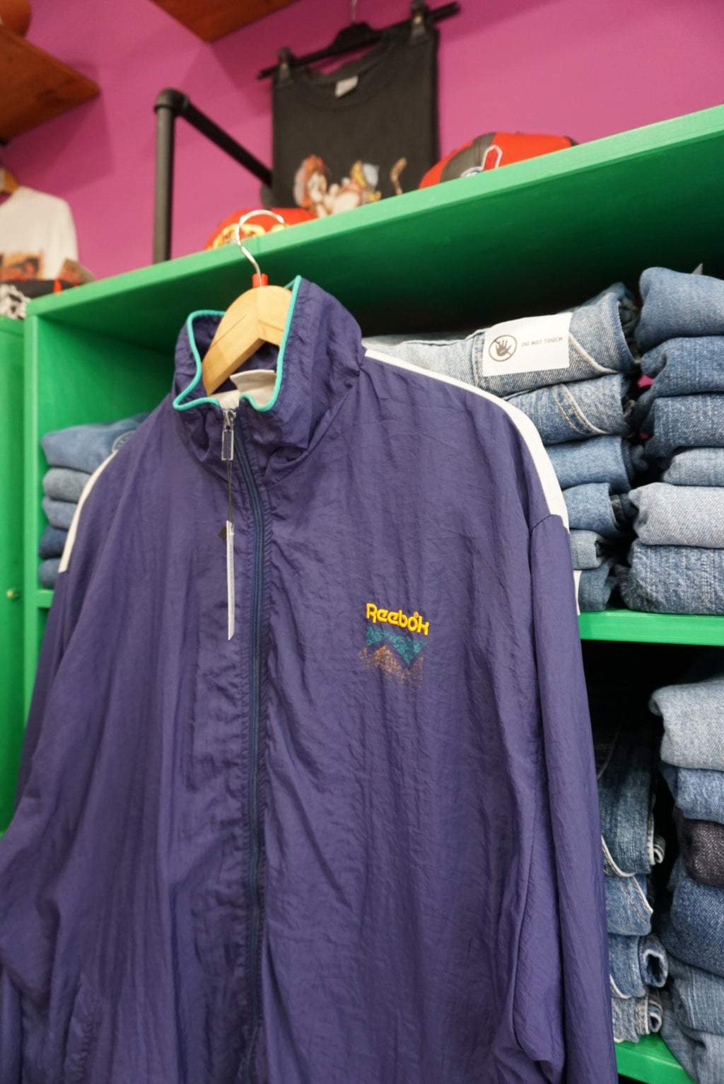 TRACK JACKET REEBOK TAGLIA L