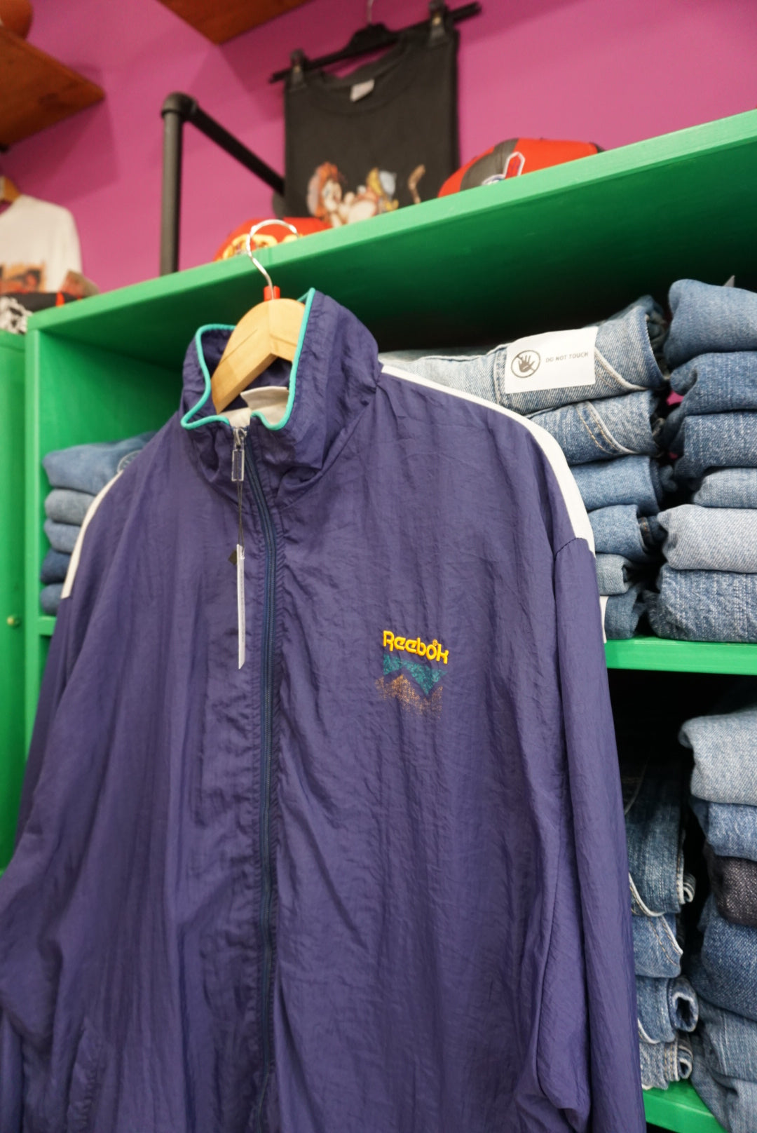 TRACK JACKET REEBOK TAGLIA L