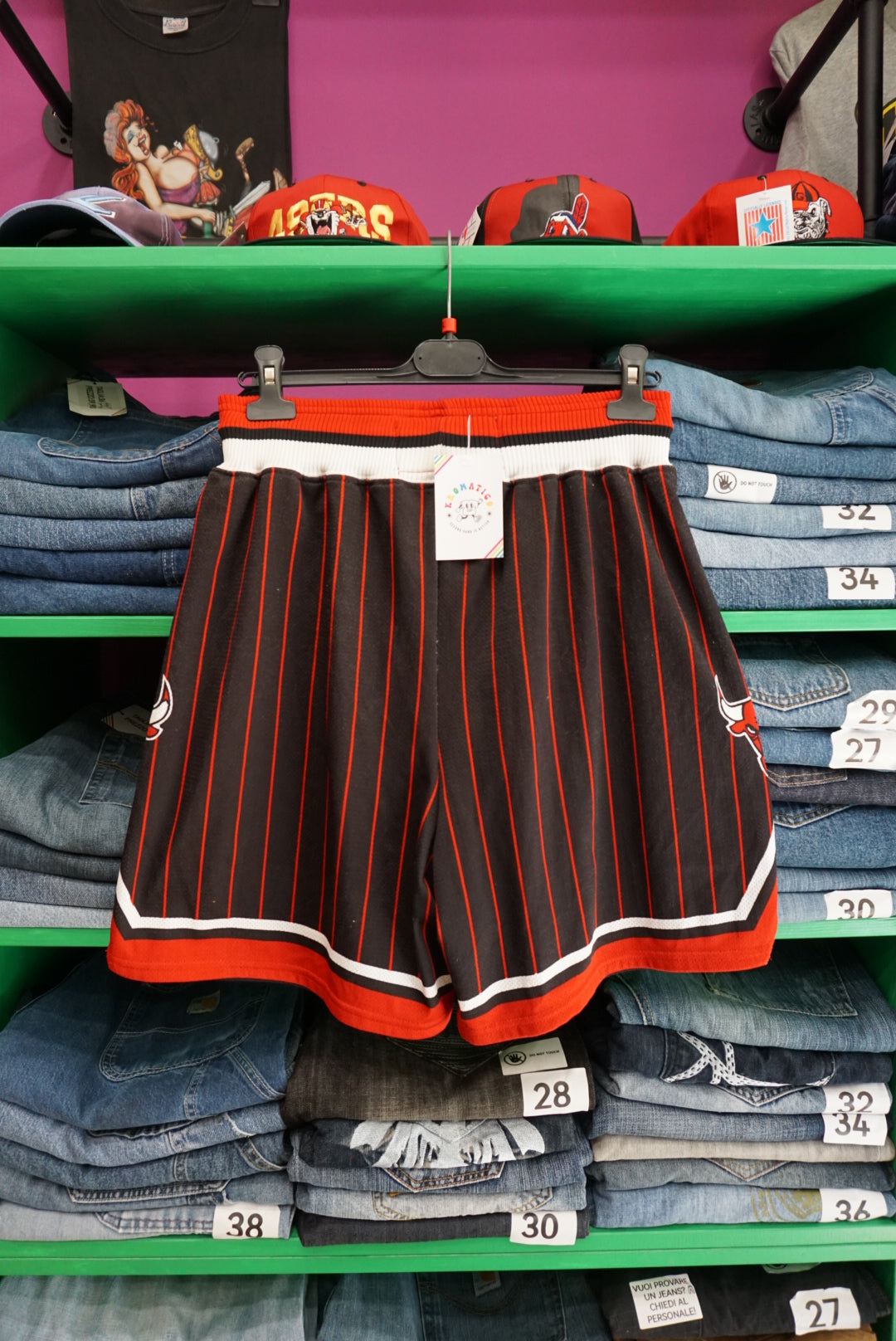 PANTALONCINO CHAMPION CHICAGO BULLS TAGLIA L